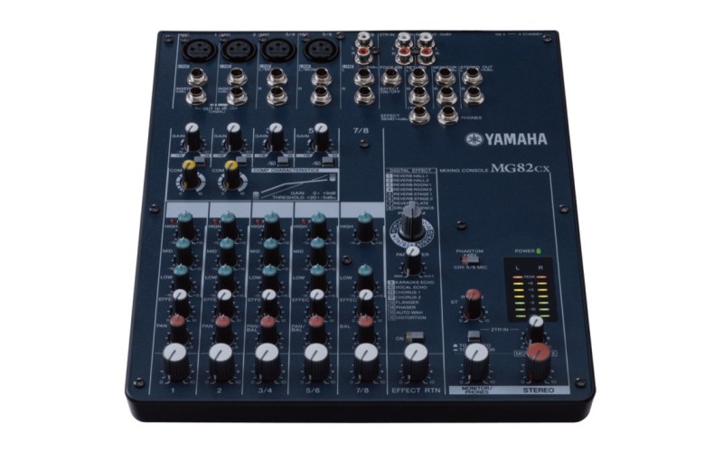 YAMAHA MG82CX микшерный пульт со встроенным компрессором и процессором эффектов