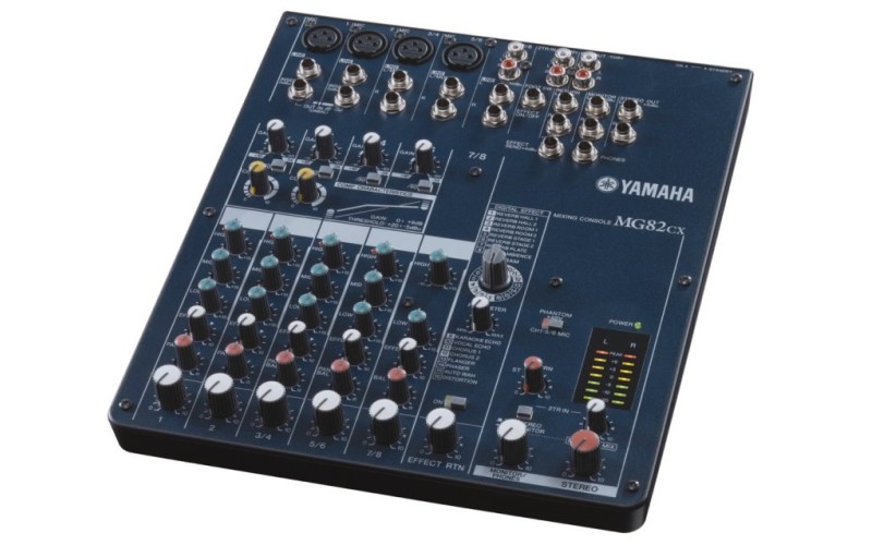 YAMAHA MG82CX микшерный пульт со встроенным компрессором и процессором эффектов
