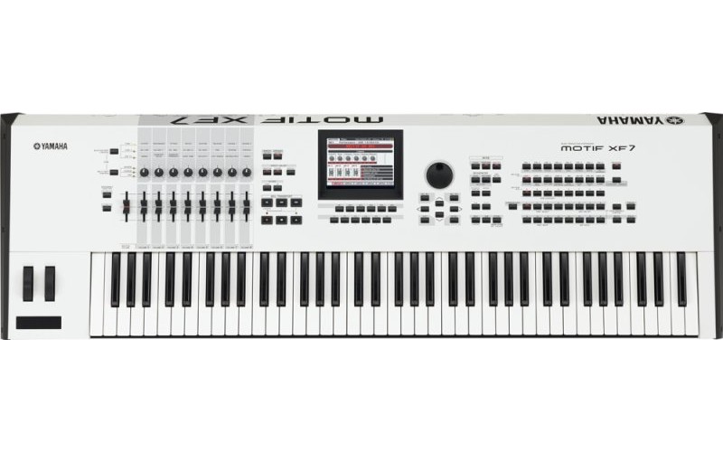 YAMAHA MOTIF XF7 WH- Синтезатор/рабочая станция, 76 клавиш