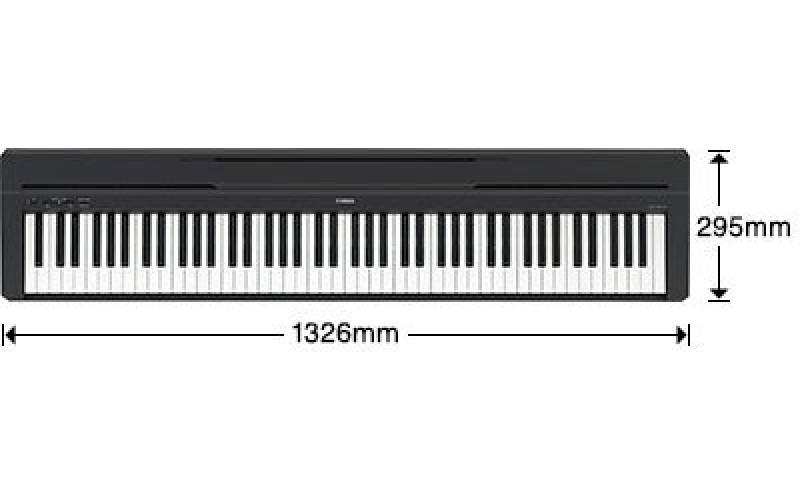 YAMAHA P-45B - цифровое пианино (PA-150 в комплекте)