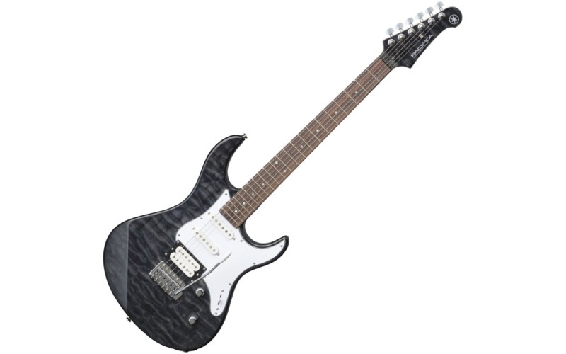 YAMAHA PACIFICA 212VQM TRANSLUCENT BLACK - Электрогитара