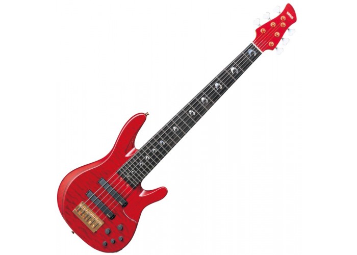 YAMAHA TRBJP2 TRANSLUCENT DARK RED WITH CASE - Бас-гитара