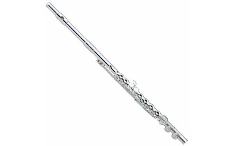 YAMAHA YFL-411 - Флейта; чистое серебро, без резонаторов, не в линию, Ми-механика