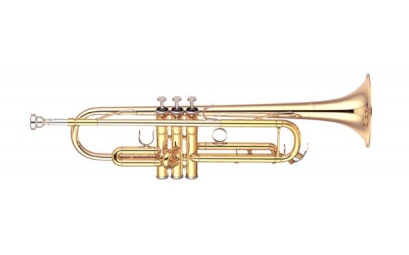 YAMAHA YTR-4335G - труба Bb, полупрофессиональная модель, строй Си-бемоль, томпаковый раструб