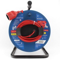 Электрическая мануфактура PC20202 PowerCube Удлинитель на катушке 10А/2,2 кВт, 2х1мм2, 40м