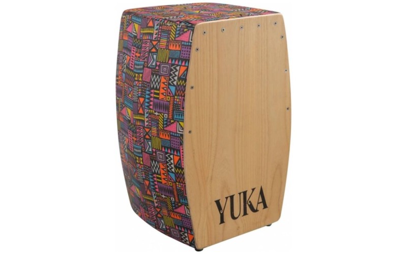 YUKA CAJ-PVC-FS AZTEC - Кахон с подструнником
