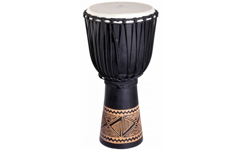 YUKA DJWN012-24BK3 - Джембе с веревочной настройкой