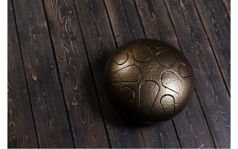 YUKA GF1 - глюкофон, 10 нот, металлический барабан, чехол