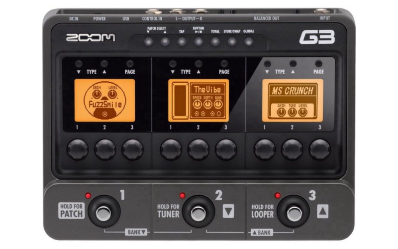 Zoom G3 - педаль эффектов