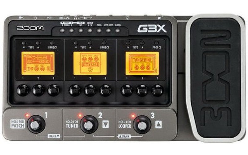 Zoom G3X - педаль эффектов