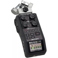ZOOM H6 - ручной рекордер-портастудия, 4 канала, сменные микрофоны