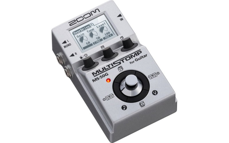 Zoom MS-50G - компактная мульти педаль эффектов