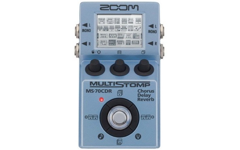 Zoom MS-70CDR - мульти педаль эффектов для электрогитары