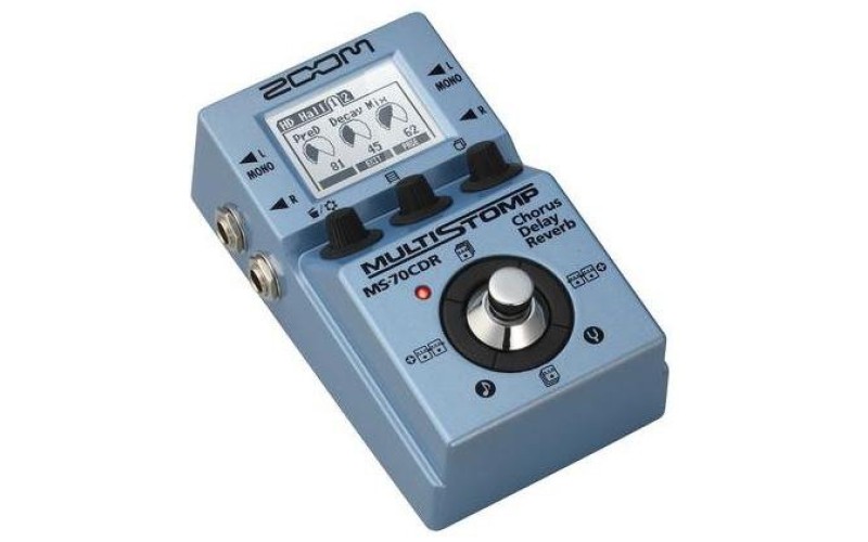 Zoom MS-70CDR - мульти педаль эффектов для электрогитары