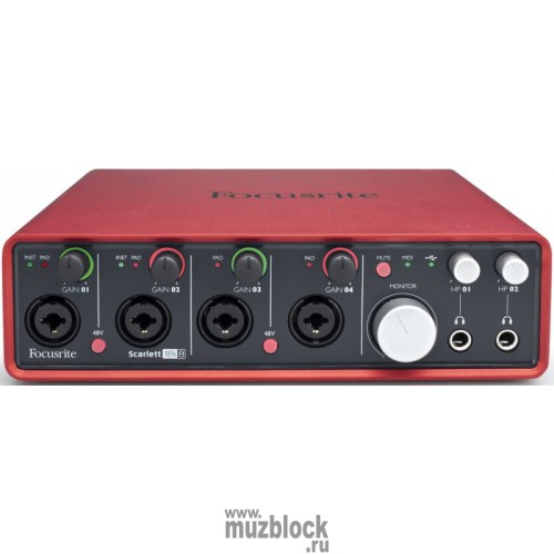 Звуковые карты Focusrite Scarlett 