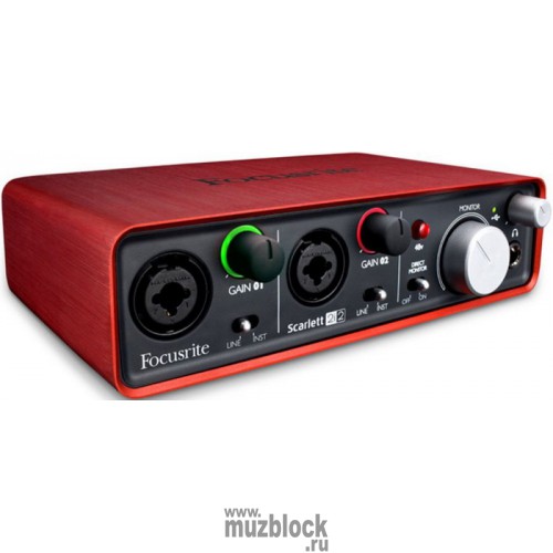 Звуковые карты Focusrite Scarlett 