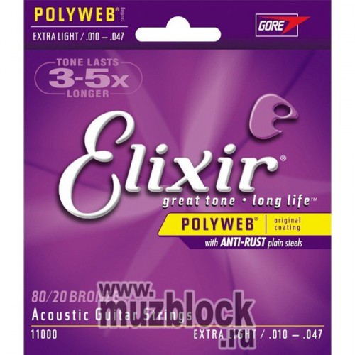 Струны ELIXIR по доступной цене