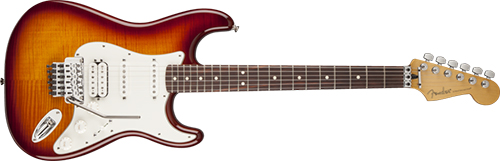 электрогитара FENDER Standard Series Stratocaster HSS Plus Top