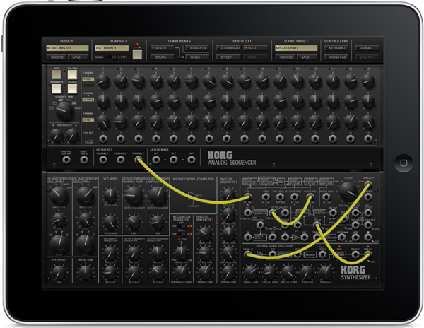 аналоговый синтезатор Korg iMS-20