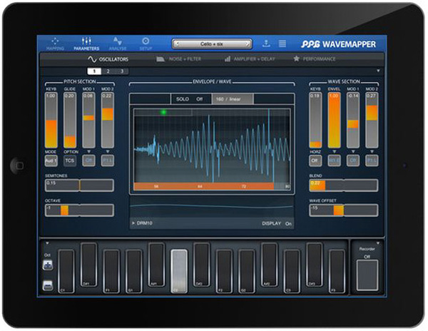 Wolfgang Palm PPG WaveMapper синтезатор iPad